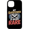 Rare Disease Warrior Gifts for Women and Custodia per iPhone 13 Mese di sensibilizzazione sulle malattie rare Zebra febbraio Malattia rara