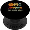 One More Games O M G Pickleball Lover Pi One More Games O M G - Divertente palla da pickleball per amanti PopSockets PopGrip Adesivo