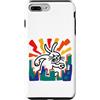 Design Coniglio Mostro Custodia per iPhone 7 Plus/8 Plus Coniglio Malvagio Mostro Horror | Grafica Fumetto