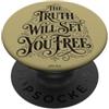 Theater Of Oneness La verità ti renderà libero | Giovanni 8:32 Bibbia Fede PopSockets PopGrip Adesivo