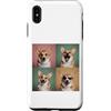 Corgi Puppy Lover PS Custodia per iPhone XS Max Corgi Pet Face - Fotobooth con occhiali da sole