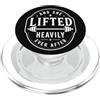 Gym Queen Lifts E lei sollevò pesantemente dopo l'umorismo di sollevamento pesi PopSockets PopGrip per MagSafe