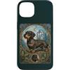 Belle Epoque Animals Custodia per iPhone 13 Bassotto dai capelli ruvidi Vintage rivestito di cinghiale