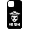 UFO Believer Custodia per iPhone 13 UFO alieno NON SOLO