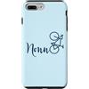 LINE ART AESTHETIC MINIMALIST Custodia per iPhone 7 Plus/8 Plus Nonno italiano Ciclista Italia Ciclismo
