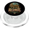 Italy Souvenir Gift Regalo vintage Roma Italia souvenir da viaggio PopSockets PopGrip per MagSafe