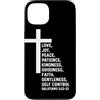 Church Bible Verses for Pastor Clergy Pr Custodia per iPhone 13 Galati 5:22 5 22 Dio Gesù Cristiano Frutta Spirito Amore