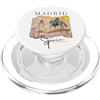 Madrid Spain Vacation Souvenir Family To Madrid Europa Città Spagna Vacanze Memorabilia Uomini Donne Bambini PopSockets PopGrip per MagSafe