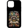 Feral & Loved Designs Custodia per iPhone 12 mini Insegnante sopravvissuto Procione selvatico Fine dell'anno scolastico