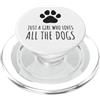 Hi Doggy Solo una ragazza che ama tutti i cani - Cute Paw PopSockets PopGrip per MagSafe