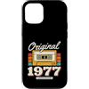 Vintage Birthday Collection Custodia per iPhone 12/12 Pro Originale 1977 Vintage Cassette Birthday Edition