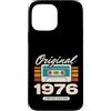 Vintage Birthday Collection Custodia per iPhone 13 Pro Max Originale 1976 Vintage Cassette Birthday Edition