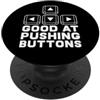 My Keyboard Funny Designs PC Gamer & Player - Tasti freccia bravo a spingere i pulsanti divertente PopSockets PopGrip Adesivo