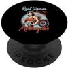 Funny Motorcycle Lover Design Donne vere cavalcano Uomini che guidano Moto - Donne Moto PopSockets PopGrip Adesivo