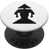 BucLa Custom Tee LAOS erawan Elefante a tre teste tutto oro PopSockets PopGrip Adesivo