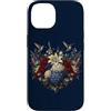Hummingbird Apparel For Kids and Adults Custodia per iPhone 14 Colibrì Patriottico Floreale Rosso Bianco Blu Giardino