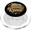 Italy Souvenir Gift Regalo di punto di riferimento del souvenir di viaggio di Roma Italia disegnato a mano PopSockets PopGrip per MagSafe