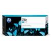HP INK CARTRIDGE H.PACKARD CYANO P2V68A N.730 300ml