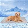 URAQT Tappetino Rinfrescante, 90x60cm Tappetino Refrigerante per Cani e Gatti, cuscino rinfrescante estivo per cani, Cuccia Refrigerante Lavabile, Durevole e Antigraffio, per Animali di Media Grande