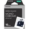 Fujifilm Carta fotografica Fujifilm Instax square film Monochrome (10 vel) - (62 mm x 62 mm)