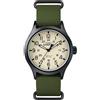 Timex Orologio analogico al quarzo TW4B018009J, Verde/Nero/Crema, 7, Expedition Scout 40 mm