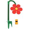 Generico Irrigatore Crazy Daisy,360° Rotating Dancing Flower Fun Garden Sprinkler, adatto per irrigare patii, prato, giardino, idratazione e raffreddamento per cani
