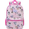 Get Trend Disney Minnie Mouse Grande Zaino Bambina con Scomparti Multipli, 46 cm Zaino Scuola Spallacci Imbottiti Regolabili, Regalo Bambina (Rosa Minnie)