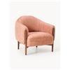 Westwing Collection Poltrona con gambe in legno di frassino Theo