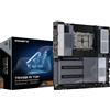 GIGABYTE TRX50 AI TOP-2B Scheda Madre - CPU AMD Ryzen Threadripper PRO 7000, VRM digitale a 16+8+4 fasi, fino 5200 MHz DDR5, 4 x M.2 PCIe 5.0, Wi-Fi 7, LAN 10 GbE, USB [TRX50 TOP-2B]