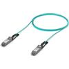 Ubiquiti Cavo a fibre ottiche Ubiquiti UACC-AOC-QSFP28-5M cavo InfiniBand e in fibra ottica Colore acqua (Long-range QSFP28 direct - attach cable with 100 Gbps max data rate. 5M Warranty: 24M) [UACC-AOC-QSFP28-5M]