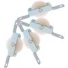 OFFSCH 4 Pezzi di Supporto per Puleggia per Ombrellone da Giardino Parti di Ricambio Kit di Accessori per Ombrellone da Esterno