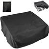 Generico Copertura Piastra - 56 Cm Telo Impermeabile Robusto, Copri Barbecue | Protezione Per Cucina Esterno Camping Patio Cortile Resistente Intemperie Durevole Forte Qualità Professionale Nero Custodia