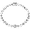 LIGHTDOG 925 Braccetto in argento sterling con catena a maglia serpente, adatto per braccialetti Pandora e braccialetti europei, un braccialetto regalo per donne