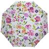 Mexpekil Acquerello Fiore Floreali Ombrello Compatto Viaggio Forte Antivento Pieghevole Auto Protezione UV Sole Pioggia Ombrelli
