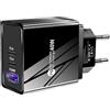 Generico Caricatore USB, Blocco Caricatore USB A Parete, Caricabatterie Viaggio 40W Con 1 E 2 Type-C, Per Smartphone Tablet, Ideale Per Ufficio, Crociera E Casa