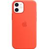 Apple Custodia MagSafe in Silicone (per iPhone 12 mini), Arancione Elettrico