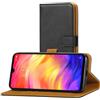 AICEK Cover Compatible Xiaomi Redmi Note 7, Portafoglio Custodia per Xiaomi Redmi Note 7 Case di Pelle Flip Cover Nero (6.3 Pollici)