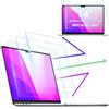 PYS [Set di 3 pellicole proteggi schermo per MacBook Pro da 14 pollici (2021-2024, M4/M3/M2/M1), anti-luce blu, anti-riflesso pellicola opaca, antigraffio, anti-impronta