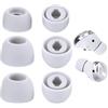 Trpoey Auricolari in silicone per Samsung Galaxy Buds Pro SM-R190, S/M/L (11,5/12/13 mm), accessori per auricolari in silicone (argento fantasma)