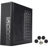 Giilayky ITX Per Computer M06 Mini Da Scrivania Caso HTPC Caso di Controllo Industriale