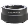 Hersmay NIK0N-NZ - Adattatore per obiettivo Nik0n G(F AI AIS D AFS), compatibile con Nik0n Z5 Z6 Z6II Z7 Z7II Z8 Z9 Z30 Z50 ZF ZFC