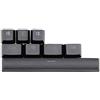 CTRLZS PBT - Copritasti per K65 K70 K95 per tastiera meccanica da gioco G710+, tappi retroilluminati per Cherry MX (nero)