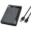 ulafbwur Enclosure HDD Enclosure Hard Drive Enclosure Universale Ad Alta Velocità Ad Alta Prestazioni Basso Consumo Energetico Risparmio Energetico Data Storage 5Gbps 2.5 Inch SATA to HDD Box