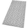 emmevi Tappeto Bagno 3D Morbido Assorbente Antiscivolo Lavabile Scendiletto Camera 45x75 Cm Grigio