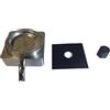 Generico Portacialde in Alluminio per Macchina da Caffè Frog, Filtro Completo con Accessori