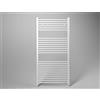 Taco Scaldasalviette termoarredo 180x50 cm (int.45) bianco da bagno tubi dritti MICHALI