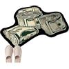 Holdes Tappeto estetico per camera da, 100 dollaro money carpet tappeto, tappetino porta in argento, tappetino da cucina antiscivolo, tappeto in velluto di, 19,7 x 31,5 pollici