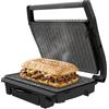 Cecotec Griglia Elettrica a Contatto Rock'Ngrill Dark 1000 Pro 1000 W, Rivestimento Antiaderente RockStone, Senza PTFE e PFOA, Vaschetta Grasso, Piastra Galleggiante, Superficie di Cottura 25,4x17,5