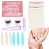 Generico Set manicure giapponese | Kit cura della riparazione unghie | Kit strumenti unghie naturale manicure | Il rafforzamento manicures professionali imposta i trattamenti crescita