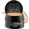 Generico Correttore Corpo A Copertura Totale, Polvere Viso Bicolore Senza Pieghe, Base Trucco Lunga Durata 20G, Copri Macchie Impermeabile Per Viaggi, Spiaggia, Palcoscenico